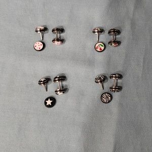 Stud earrings